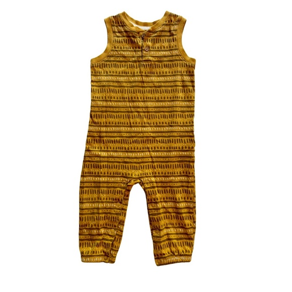 Baby Striped Sleeveless Jumpsuit - Joe Fresh - Unisex romper - Picture 1 of 4